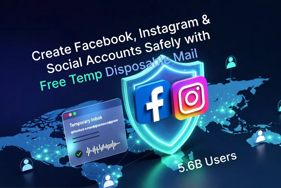 Create Facebook, Instagram & Social Accounts Safely with Free Temp Disposable Mail in 2026